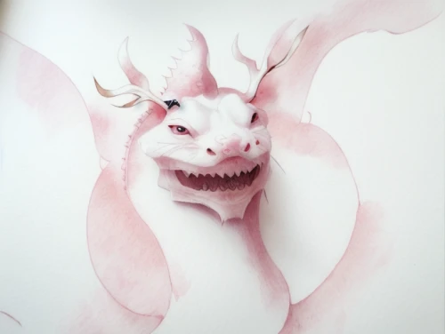 painted dragon,unicorn art,dragon,unicorn head,copic,dragon design,wyrm,watercolor paper,unicorn,watercolor paint,horned,watercolour,chinese dragon,watercolor painting,pink quill,capricorn,unicorn background,watercolor sketch,watercolor,unicorn face