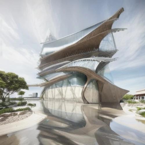 futuristic art museum,futuristic architecture,soumaya museum,house of the sea,asian architecture,guggenheim museum,dolphinarium,3d rendering,dolphin fountain,ozeaneum,disney concert hall,calatrava,lotus temple,santiago calatrava,aqua studio,walt disney concert hall,disney hall,archidaily,modern architecture,baku eye