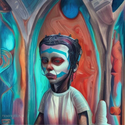 world digital painting,digital painting,digital art,fantasy portrait,girl with cloth,covid-19 mask,digital artwork,masquerade,primitive man,digital creation,bodypainting,girl with a wheel,pinocchio,digital,oil on canvas,digiart,prophet,art,boy praying,monk