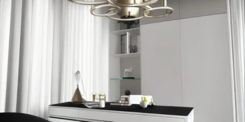 dressing table,chiffonier,under-cabinet lighting,contemporary decor,modern minimalist bathroom,sconce,modern decor,search interior solutions,plate shelf,sideboard,table lamps,bathroom cabinet,table lamp,plumbing fixture,light fixture,window valance,halogen spotlights,room divider,dark cabinetry,hanging lamp