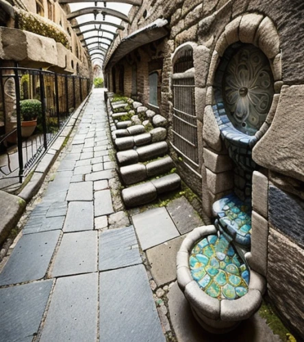 inside courtyard,courtyard,the cobbled streets,medieval street,stone houses,spa water fountain,narrow street,stone stairway,old linden alley,stone stairs,cobblestone,stonework,getreidegasse,cobblestones,ornamental stones,patio,tuff stone dwellings,cobbles,terraced,monschau