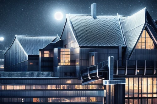 japanese architecture,snow house,snow roof,icelandic houses,wooden houses,winter house,snowhotel,cubic house,kirrarchitecture,cube stilt houses,modern architecture,3d rendering,futuristic architecture,archidaily,timber house,jewelry（architecture）,model house,sugar house,smart house,night snow