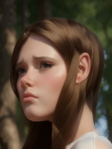 worried girl,fae,natural cosmetic,lara,cinnamon girl,croft,vanessa (butterfly),rapunzel,the girl's face,princess anna,girl portrait,katniss,semi-profile,elven,male elf,mullet,quiet,mystical portrait of a girl,princess' earring,nose-wise