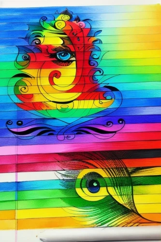 glass painting,multi layer stencil,rainbow pattern,vector spiral notebook,psychedelic art,colored crayon,rainbow waves,lsd,colorful doodle,open spiral notebook,colourful pencils,colored pencils,rainbow pencil background,color paper,binder folder,hand painting,playmat,rangoli,pencil case,school folder