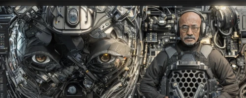 iron,steel man,tin,2080 graphics card,district 9,cyborg,valerian,2080ti graphics card,steel,computer art,scrap iron,cybernetics,biomechanical,scrap collector,man with a computer,digital compositing,iron man,repairman,steelworker,zinc