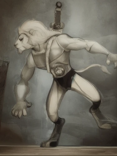 greyskull,hanuman,white lion,barbarian,pommel horse,he-man,strongman,god of thunder,cordoba fighting dog,fullmetal alchemist edward elric,wrestler,sparta,capoeira,muscle man,spartan,grog,war monkey,thor,lord shiva,minotaur