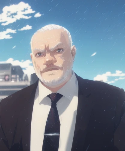 father frost,butler,white beard,heavy object,ice bear,angry man,infinite snow,business man,malasada,whitey,garp fish,crying man,male character,spy visual,main character,glory of the snow,weatherman,business angel,agent 13,grandpa