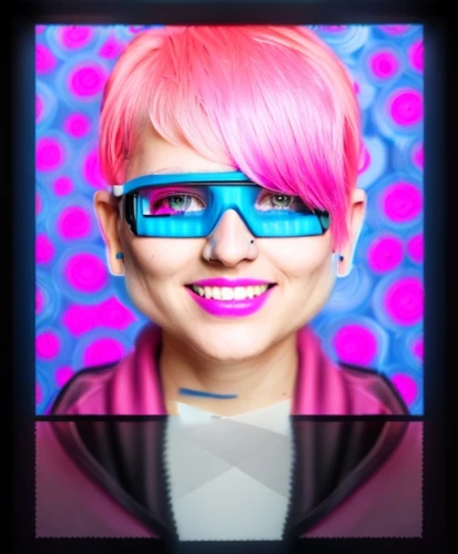 cyber glasses,spotify icon,twitch icon,pink round frames,skype icon,tiktok icon,youtube icon,phone icon,apple frame,digiart,flickr icon,android icon,icon magnifying,pink glasses,edit icon,color frame,color glasses,portrait background,computer icon,blogger icon