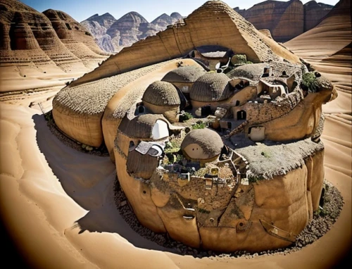 tuff stone dwellings,mud village,stone oven,iron age hut,stone desert,ancient house,nativity village,excavation site,bedouin,nomadic people,archaeological dig,ancient civilization,afar tribe,neolithic,camel train,wadirum,archaeology,arid land,spitzkoppe,anasazi