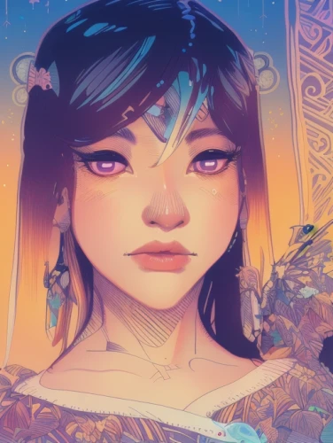 jasmine,mulan,rosa ' amber cover,jasmine blossom,detail shot,coloring,oriental princess,fantasy portrait,oriental girl,jasmine flower,coloring outline,jasmine blue,summer jasmine,digital illustration,sun bride,scent of jasmine,portrait background,jasmine flowers,closeup,crop