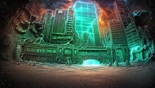 city in flames,digital compositing,3d background,shard of glass,sci fiction illustration,photomanipulation,background image,futuristic landscape,destroyed city,wormhole,fantasy city,sci fi,fire background,metropolis,mobile video game vector background,steelwool,black city,3d fantasy,play escape game live and win,sci-fi