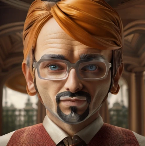 male character,male elf,cartoon doctor,geppetto,professor,leonardo devinci,tyrion lannister,tony stark,the emperor's mustache,spy-glass,librarian,main character,fawkes,riddler,male person,medic,cholado,disney character,theoretician physician,dwarf sundheim