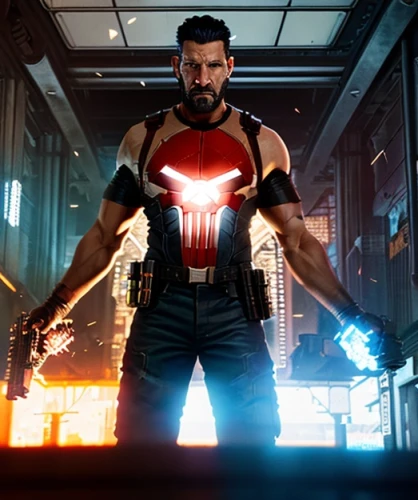 capitanamerica,wolverine,captain american,avenger,steel man,ironman,mercenary,power icon,iron man,captain america,superhero background,big hero,man holding gun and light,enforcer,atom,iron-man,action hero,hero,renegade,iron