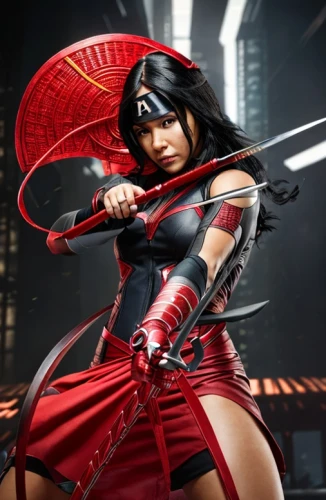 katana,wonder woman city,scarlet witch,figure of justice,super heroine,goddess of justice,mulan,swordswoman,red robin,female warrior,red lantern,cosplay image,samurai fighter,asian costume,sanshou,wanda,cosplayer,red super hero,beautiful girls with katana,fantasy woman