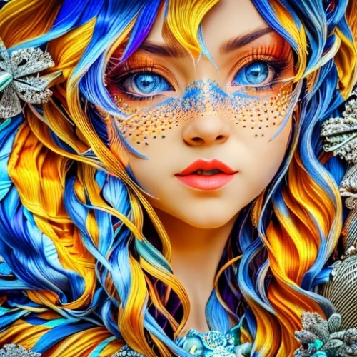 mermaid background,fantasy art,faery,mermaid vectors,faerie,fractals art,fairy peacock,fantasy portrait,psychedelic art,mermaid,blue enchantress,bodypainting,boho art,body painting,fantasy picture,3d fantasy,fairy queen,fantasy woman,believe in mermaids,the sea maid