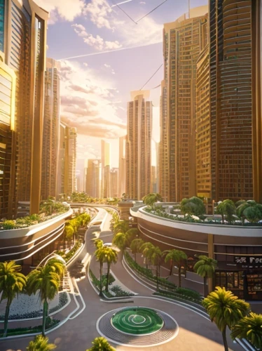 futuristic landscape,dubai marina,dubai,smart city,futuristic architecture,harbour city,business district,urban development,abu dhabi,dhabi,urbanization,city highway,doha,fantasy city,abu-dhabi,tianjin,jakarta,metropolis,shanghai,singapore