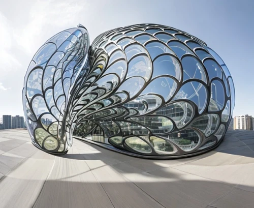 steel sculpture,glass sphere,tiger and turtle,glass building,soumaya museum,glass facade,360 ° panorama,glass ball,big marbles,glass balls,futuristic architecture,futuristic art museum,structural glass,singapore landmark,singapore,spheres,spherical image,globe flower,glass facades,public art