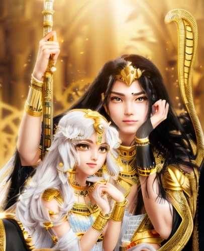 fantasy picture,virgos,golden crown,greek mythology,zodiac sign gemini,zodiac sign libra,thracian,fantasy art,wand gold,athena,gemini,world digital painting,goddess of justice,the ancient world,angels of the apocalypse,fantasy portrait,gold jewelry,pharaohs,angels,magi