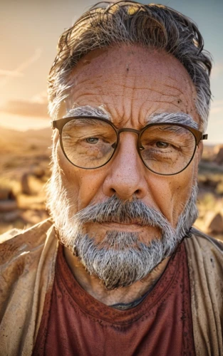 reading glasses,elderly man,vision care,man at the sea,the face of god,man portraits,old human,sadhu,biblical narrative characters,peter,elderly person,desert background,old man,viewing dune,oman,cgi,poseidon god face,pensioner,angry man,retirement