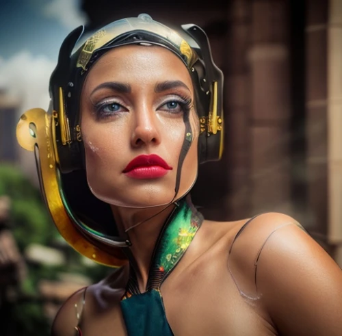 ancient egyptian girl,steampunk,casque,vintage woman,transistor,diving helmet,retro woman,cleopatra,portrait photographers,art deco woman,vintage girl,bicycle helmet,portrait photography,retro girl,vintage women,headgear,retro women,climbing helmet,motorcycle helmet,respirator