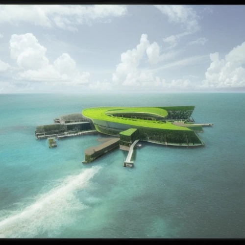 artificial island,floating islands,artificial islands,green island,islet,atoll,floating island,mushroom island,very large floating structure,flying island,island suspended,uninhabited island,floating huts,solar cell base,island of juist,island of fyn,an island far away landscape,maldives mvr,cube stilt houses,the island