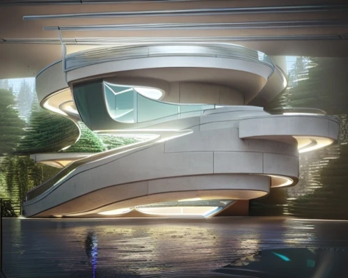 futuristic art museum,futuristic architecture,futuristic landscape,sky space concept,modern architecture,aqua studio,archidaily,floating island,3d rendering,futuristic,floating islands,contemporary,arhitecture,kirrarchitecture,architecture,artificial island,school design,very large floating structure,dunes house,guggenheim museum