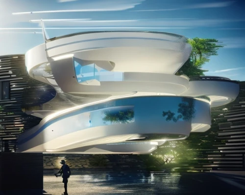 futuristic architecture,futuristic art museum,sky space concept,futuristic landscape,floating island,cube stilt houses,floating islands,aqua studio,archidaily,modern architecture,3d rendering,dunes house,artificial island,futuristic,artificial islands,cubic house,floating stage,aquariums,cube house,floating huts