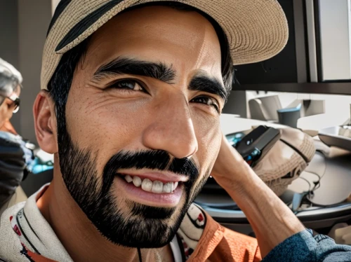 man talking on the phone,pakistani boy,satellite phone,sikh,portrait photographers,refugee,man portraits,afghani,caricaturist,sheikh zayed,arab,call centre,eye examination,gaddi kutta,cameraman,tradesman,pakistan,yemeni,optician,viewphone