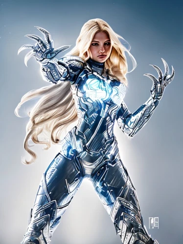 ice queen,ice princess,winterblueher,marvel figurine,silver,blue enchantress,fantasy woman,icemaker,the snow queen,elsa,ice,actionfigure,electro,goddess of justice,silver surfer,3d figure,solar,silver blue,vax figure,suit of the snow maiden