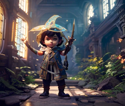 pinocchio,laika,3d fantasy,russo-european laika,fairy tale character,cinderella,merida,dwarf,miguel of coco,agnes,disney character,child fairy,adventurer,robin hood,joan of arc,fairytale characters,cute cartoon character,gnome,magical adventure,mowgli