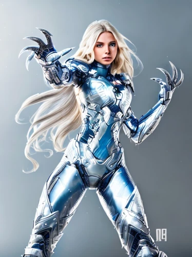 silver,ice queen,silver surfer,silvery blue,ice princess,silver blue,winterblueher,super heroine,suit of the snow maiden,silvery,aluminum,fantasy woman,silver arrow,actionfigure,marvel figurine,cosplay image,blue enchantress,ice,icemaker,the snow queen
