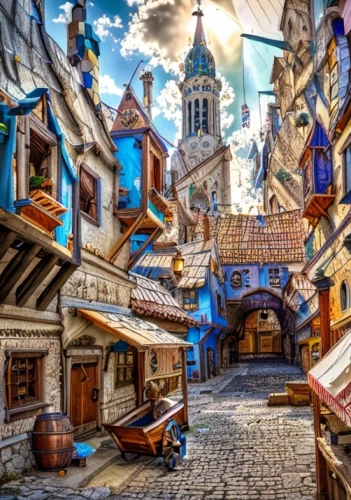 medieval town,medieval street,fantasy city,3d fantasy,escher village,popeye village,fantasy world,medieval market,the disneyland resort,medieval,fairy tale castle,fantasy picture,transylvania,nativity village,disneyland park,shanghai disney,medieval architecture,oktoberfest background,alpine village,walt disney world