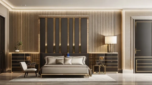 room divider,luxury home interior,boutique hotel,interior decoration,luxury hotel,interior modern design,contemporary decor,modern room,interior design,modern decor,search interior solutions,crown render,art deco,3d rendering,largest hotel in dubai,gold wall,sleeping room,hotel hall,render,great room