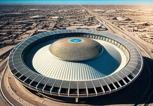 stadium falcon,tianjin,dome,musical dome,olympiaturm,cooling tower,abu-dhabi,dome roof,khobar,abu dhabi,roof domes,khartoum,futuristic architecture,dhammakaya pagoda,olympic stadium,dalian,tempodrom,dhabi,kazakhstan,2022