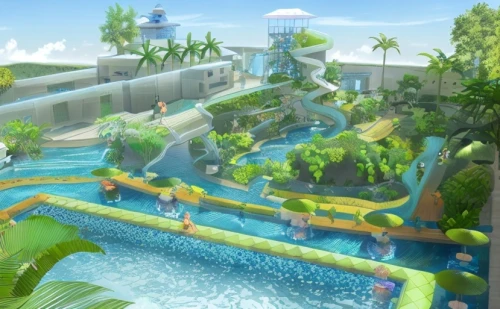 water park,underwater playground,diamond lagoon,dolphinarium,aqua studio,lagoon,underwater oasis,artificial island,flying island,water castle,floating islands,ocean paradise,rainbow world map,artificial islands,delight island,elves flight,resort town,bird kingdom,resort,water courses