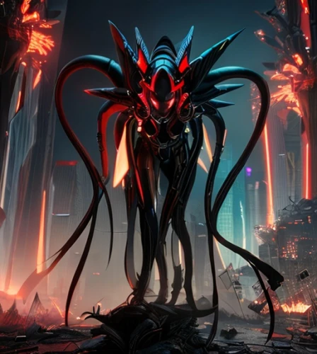 darth talon,spawn,dark-type,wild emperor,evangelion evolution unit-02y,gara,sidonia,neottia nidus-avis,cynosbatos,malégon,portal,emperor,evangelion unit-02,cg artwork,skordalia,alien warrior,devil,maul,oryx,nebula guardian