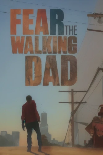 to fear,fears,walking man,father's day card,dad,fear,dad wishes,father's day,father-day,father,afraid,god the father,billboard advertising,watch out,super dad,fathers day,media concept poster,look out,happy father's day,halloween poster