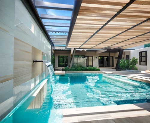 pool house,swimming pool,dug-out pool,aqua studio,roof top pool,outdoor pool,infinity swimming pool,glass roof,pool water surface,pool bar,luxury home interior,contemporary decor,glass wall,interior modern design,leisure facility,glass tiles,landscape designers sydney,wooden decking,landscape design sydney,water cube
