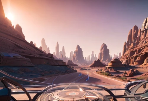 desert planet,futuristic landscape,valerian,petra,mesa,alien world,radiator springs racers,moon valley,horizon,merzouga,alien planet,gas planet,eldorado,terraforming,odyssey,zion,vulcania,street canyon,planet alien sky,plains