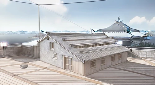 roof panels,olympia ski stadium,ice rink,roof domes,ski facility,snow roof,3d rendering,roof structures,roof landscape,roof truss,ski station,moveable bridge,panoramical,roof construction,hall roof,sky space concept,model house,scale model,house roof,dome roof