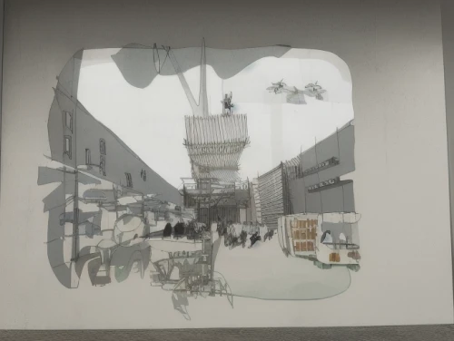 wall sticker,paper art,matruschka,double exposure,wall painting,disintegration,panoramical,mural,digital compositing,fragments,facade painting,tear-off,multiple exposure,universal exhibition of paris,fragment,render,underconstruction,droste effect,public art,wall paint