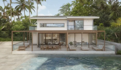 pool house,tropical house,beach house,holiday villa,dunes house,3d rendering,summer house,house by the water,house drawing,modern house,inverted cottage,seminyak,florida home,luxury property,floating huts,beachhouse,render,private house,residential house,core renovation