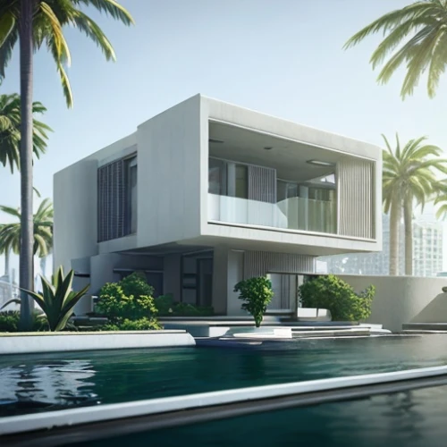 modern house,tropical house,luxury property,modern architecture,florida home,holiday villa,luxury home,house by the water,dunes house,pool house,beautiful home,contemporary,beach house,3d rendering,luxury real estate,cube house,bendemeer estates,mid century house,residential house,villa