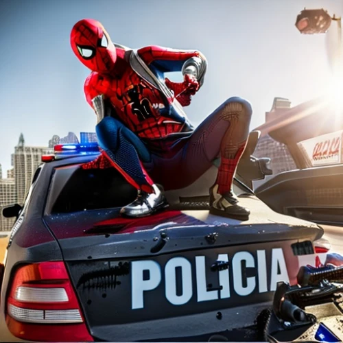 crime fighting,policia,spider-man,spiderman,policeman,patrol cars,spider man,criminal police,the cuban police,marvel comics,hpd,merc,police car,superhero background,dead pool,police,marvel,houston police department,hero,officer