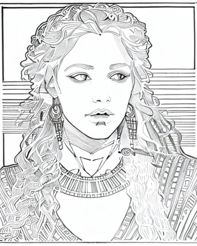 comic halftone woman,comic halftone,amano,ancient egyptian girl,angel line art,coloring page,mono-line line art,celtic queen,line-art,lycaenid,gloxinia,callisto,wireframe graphics,color halftone effect,woman of straw,comic style,mono line art,image scanner,cybele,radha