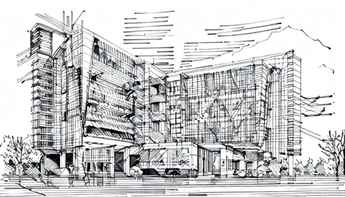 multistoreyed,kirrarchitecture,brutalist architecture,multi-story structure,architect plan,multi-storey,high-rise building,arq,line drawing,condominium,building,archidaily,building construction,hotel complex,hongdan center,wireframe,buildings,urban design,contemporary,pan pacific hotel