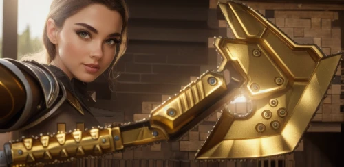 paladin,dane axe,ranged weapon,wand gold,scepter,lux,dagger,athena,golden crown,key-hole captain,cosmetic brush,gunsmith,monsoon banner,sabre,cosmetic,gold wall,c-3po,golden frame,framing hammer,crown render