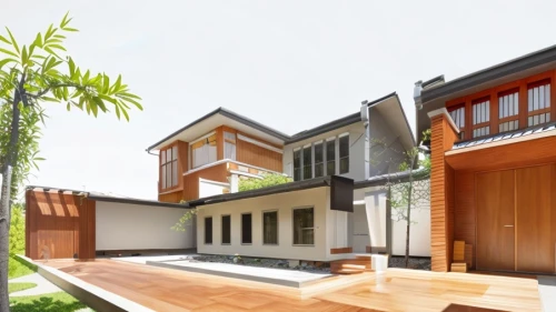 modern house,asian architecture,wooden house,japanese architecture,residential house,timber house,3d rendering,floorplan home,core renovation,eco-construction,folding roof,smart home,modern architecture,two story house,landscape design sydney,holiday villa,roof landscape,house shape,wooden roof,smart house