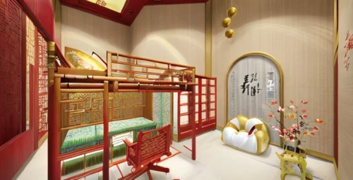 japanese-style room,children's bedroom,canopy bed,room newborn,sleeping room,baby room,kids room,room divider,bedroom,boy's room picture,nursery decoration,the little girl's room,3d rendering,infant bed,bunk bed,baby bed,dolls houses,children's room,guest room,doll house
