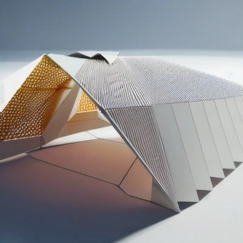 honeycomb structure,cube surface,building honeycomb,cubic house,3d rendering,isometric,moveable bridge,archidaily,paper stand,lattice windows,folding table,folding roof,lattice window,cubic,render,cinema 4d,concertina,3d object,corrugated cardboard,apple desk